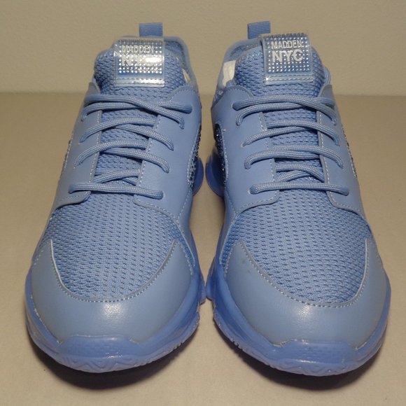 Madden NYC Size 6 M MAXIMA Blue Rhinestones Sneakers New Women's Shoes - Picture 12 of 16